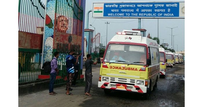 দেশে পৌঁছেছে ভারতের উপহারের শেষ ৯ টি অ্যাম্বুলেন্স দেশে পৌঁছেছে ভারতের উপহারের শেষ ৯ টি অ্যাম্বুলেন্স