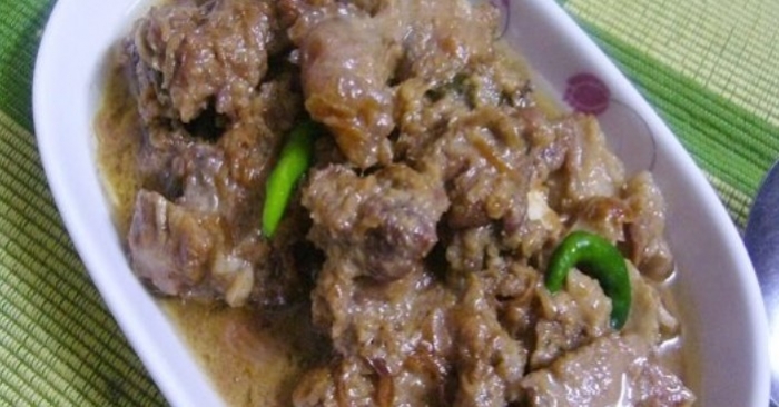 খাসির বাদামি কোরমা খাসির বাদামি কোরমা
