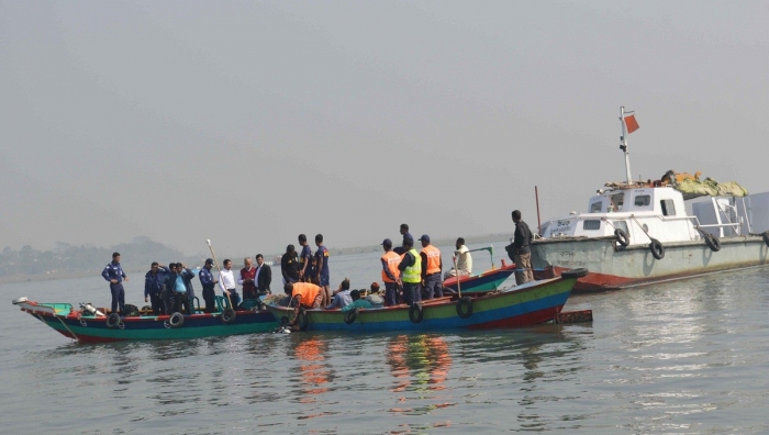 বুড়িগঙ্গায় লঞ্চ ডুবি