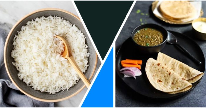 রাতের খাবারে ভাত নাকি রুটি? রাতের খাবারে ভাত নাকি রুটি?