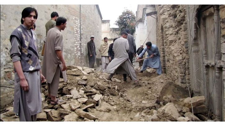 শক্তিশালী ভূমিকম্পে পাকিস্তান ও আফগানিস্তানে ১১ জন নিহত
