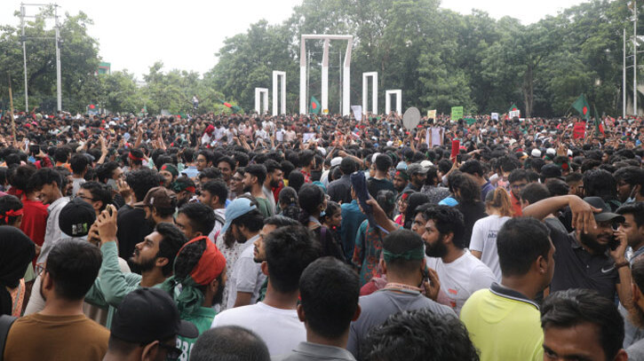 শিক্ষার্থীদের `এক দফা` ঘোষণাপত্রে যা বলা হয়েছে শিক্ষার্থীদের `এক দফা` ঘোষণাপত্রে যা বলা হয়েছে