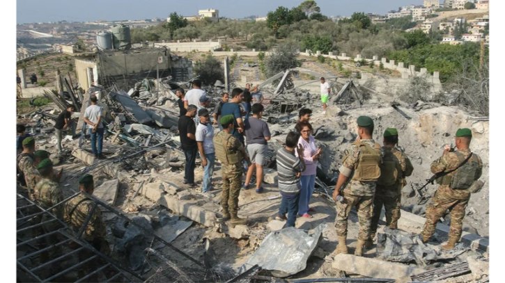 লেবাননে হিজবুল্লাহর স্থাপনায় হামলার দাবি ইসরাইলি সেনাবাহিনীর