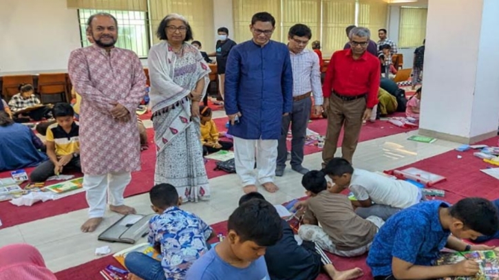 বিশ্ব ওজোন দিবস উপলক্ষে চিত্রাঙ্কন প্রতিযোগিতা অনুষ্ঠিত বিশ্ব ওজোন দিবস উপলক্ষে চিত্রাঙ্কন প্রতিযোগিতা অনুষ্ঠিত
