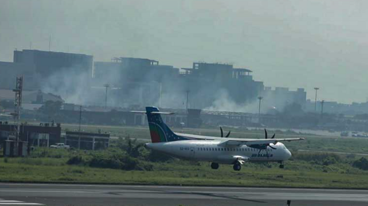 ২৭ ঘণ্টা পর নিভল শাহজালালের আগুন ২৭ ঘণ্টা পর নিভল শাহজালালের আগুন