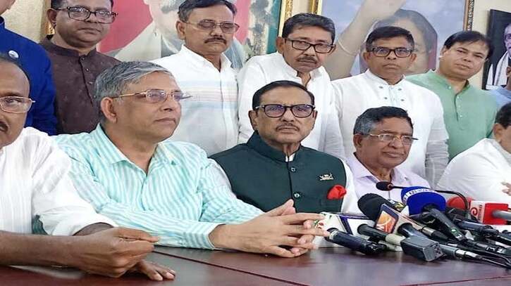’৭১-এর পরাজিত অপশক্তির আস্ফালন মেনে নেওয়া হবে না: কাদের ’৭১-এর পরাজিত অপশক্তির আস্ফালন মেনে নেওয়া হবে না: কাদের