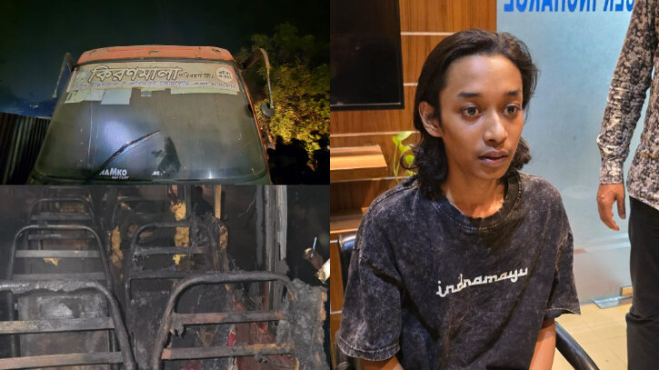 মিরপুরে বাসে আগুন দিয়ে পালানোর সময় যুবকের মৃত্যু