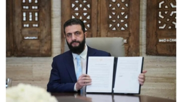 কুর্দিদের সঙ্গে যুদ্ধবিরতিতে সম্মত সিরিয়ার প্রেসিডেন্ট আল-শারা