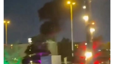 ড্রোন হামলায় দুবাইয়ের মার্কিন দূতাবাসে আগুন