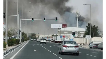 দোহায় গুরুত্বপূর্ণ এলাকা খালি করার পর বিস্ফোরণের শব্দ