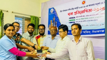 সিরাজগঞ্জে অনূর্ধ্ব-১৬ বালক-বালিকা দাবা প্রতিযোগিতা সমাপ্ত