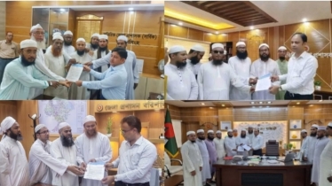 ধর্মীয় শিক্ষক নিয়োগের দাবিতে জেলায় জেলায় স্মারকলিপি প্রদান