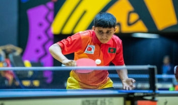 সাউথ এশিয়ান ইয়ুথ চ্যাম্পিয়নশীপের জন্য বিকেএসপিতে টিটি দল