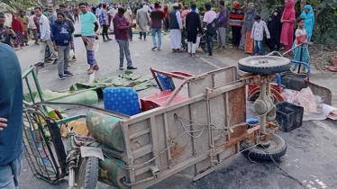 দিনাজপুরে মিনিবাস-অটোরিকশা সংঘর্ষ, নিহত ৪