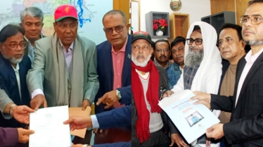 বগুড়ায় খালেদা জিয়া-তারেক রহমানের পক্ষে মনোনয়ন ফরম সংগ্রহ