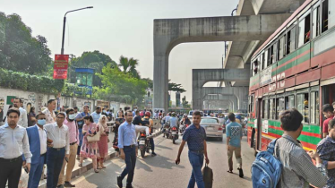 সকালে আগারগাঁও-শাহবাগ অংশে মেট্রোরেল বন্ধ, ভোগান্তি সকালে আগারগাঁও-শাহবাগ অংশে মেট্রোরেল বন্ধ, ভোগান্তি