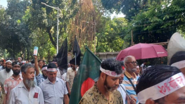 বিক্ষোভ শেষে শহীদ মিনারে ফিরলেন এমপিওভুক্ত শিক্ষকরা