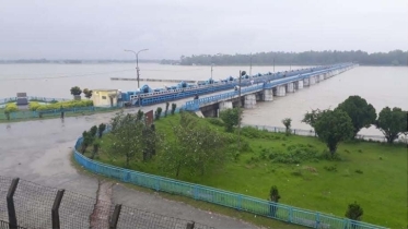 নীলফামারীতে দ্রুত বাড়ছে তিস্তার পানি