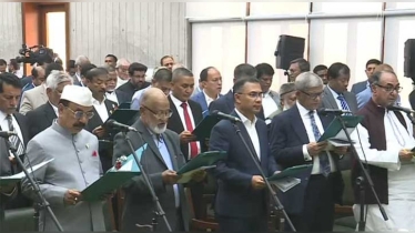 শপথ নিলেন বিএনপির নবনির্বাচিত সংসদ সদস্যরা