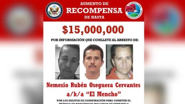 মেক্সিকোর শীর্ষ মাদক কারবারি ‘এল মেনচো’ সামরিক অভিযানে নিহত