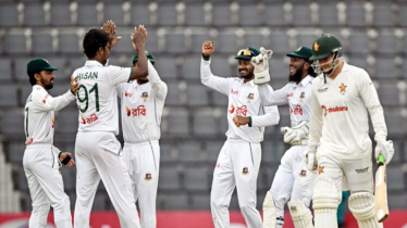 সিলেট টেস্টে প্রথম ইনিংসে ৮২ রানের লিড নিল জিম্বাবুয়ে