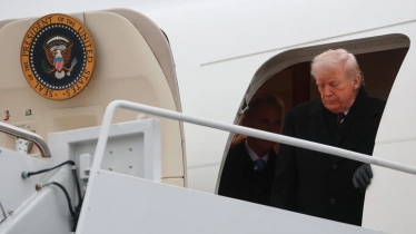 ট্রাম্পের দাভোসগামী বিমান ফিরে গেল মার্কিন ঘাঁটিতে