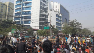 ইসির সামনে রাত পর্যন্ত অবস্থানের ঘোষণা ছাত্রদলের