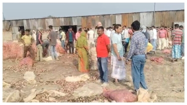 পেঁয়াজ আমদানিতে নিষেধাজ্ঞা হতেই বিপাকে ভারতীয় ব্যবসায়ীরা