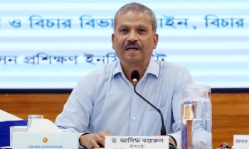 নির্বাচন পেছানোর কোনো সুযোগ নেই: আইন উপদেষ্টা