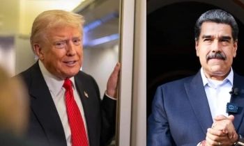 ভেনিজুয়েলার নেতা মাদুরোর দিন শেষ : ট্রাম্প