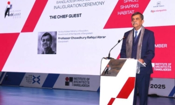 স্থাপত্য মানুষের জীবন, আকাঙ্ক্ষা ও ভবিষ্যৎকে গড়ে তোলার সৃজনশীল কর