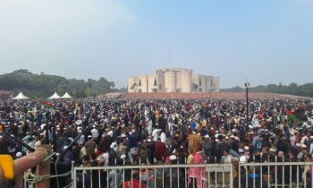 লাখো হৃদয়ের ভালোবাসায় চিরনিদ্রায় খালেদা জিয়া