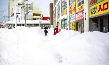 জাপানে ভারী তুষারপাতে ৩০ জনের প্রাণহানি