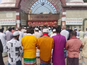 শরীয়তপুরে ৫০ গ্রামে ঈদ উদযাপন