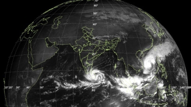 লঘুচাপ পরিণত নিম্নচাপে, বন্দরে সংকেত