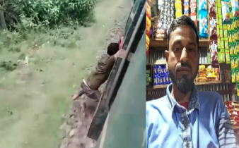 চলন্ত ট্রেন থেকে ফেলে দেওয়ার অভিযোগ, ভাইরাল ভিডিওর মুল ঘটনা