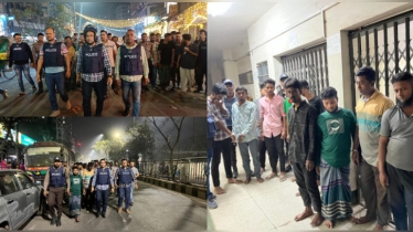 মোহাম্মদপুর-আদাবরে রাতে সাঁড়াশি অভিযান, আটক ৪২