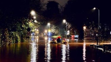 ঝড় ক্লাদিয়ায় পতুর্গালে নিহত ৩, ব্রিটেনে বন্যা