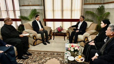 তারেক রহমানের সঙ্গে দেখা করে শোক জানালেন পাকিস্তানের স্পিকার