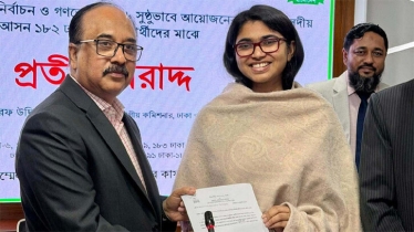 ফুটবল প্রতীক পেলেন তাসনিম জারা