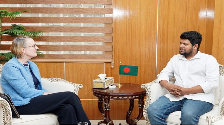 তথ্য ও সম্প্রচার উপদেষ্টার সঙ্গে ব্রিটিশ হাইকমিশনারের সাক্ষাৎ তথ্য ও সম্প্রচার উপদেষ্টার সঙ্গে ব্রিটিশ হাইকমিশনারের সাক্ষাৎ