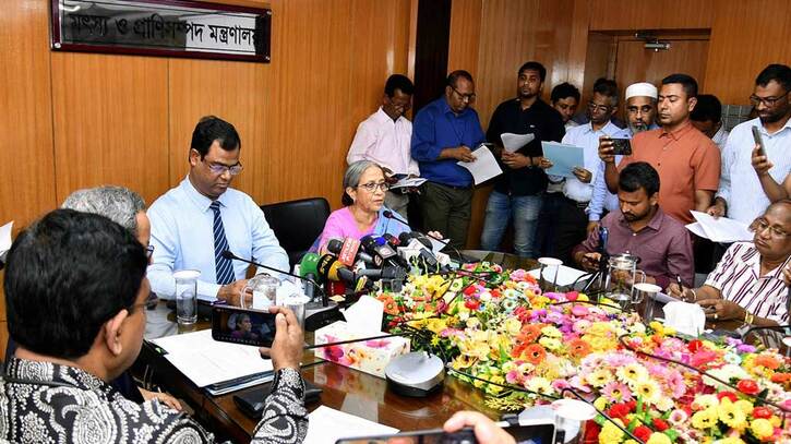 কোরবানিতে সাড়ে ২০ লাখ পশু বেশি থাকতে পারে: ফরিদা কোরবানিতে সাড়ে ২০ লাখ পশু বেশি থাকতে পারে: ফরিদা