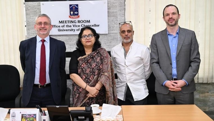 ঢাবির প্রো-ভিসির সঙ্গে ইইউ’র রাষ্ট্রদূতের সাক্ষাৎ ঢাবির প্রো-ভিসির সঙ্গে ইইউ’র রাষ্ট্রদূতের সাক্ষাৎ