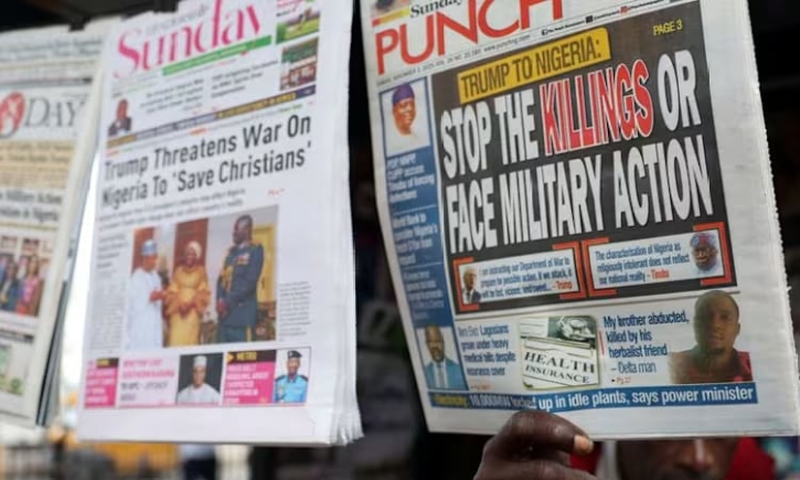 নাইজেরিয়ায় সামরিক অভিযানের সম্ভাবনা উড়িয়ে দিচ্ছেন না ট্রাম্প