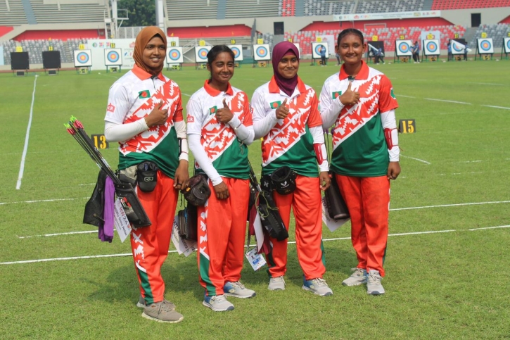 সকালের সেশনে বাংলাদেশের নারী আর্চারদের সাফল্য