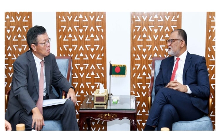 বাণিজ্য উপদেষ্টার সঙ্গে জাপানের রাষ্ট্রদূতের বৈঠক
