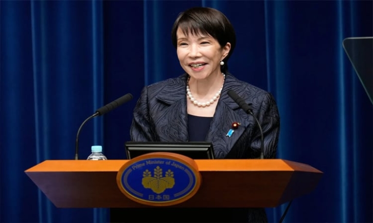 জনপ্রিয়তার শীর্ষে জাপানের প্রধানমন্ত্রী তাকাইচি