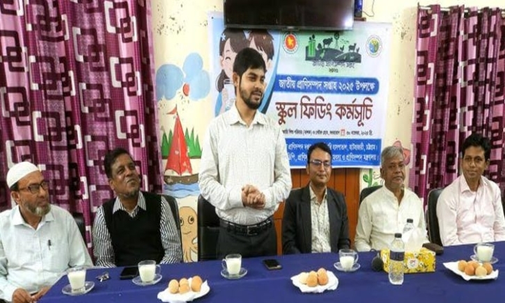 হাটহাজারীতে প্রোটিনসমৃদ্ধ খাবার খাওয়ানো হলো এতিম শিশুদের