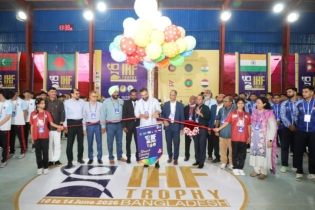 বর্ণাঢ্য আয়োজনে উদ্বোধন হল ছয় জাতির আন্তর্জাতিক হ্যান্ডবল উৎসব