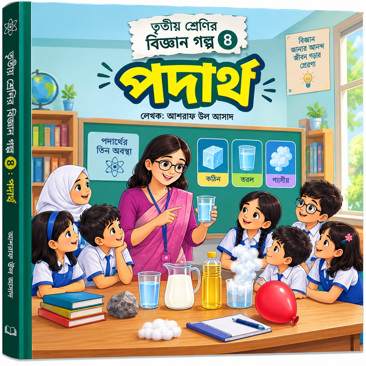 তৃতীয় শ্রেণীর বিজ্ঞান গল্প: তিন রূপের তিন রহস্য